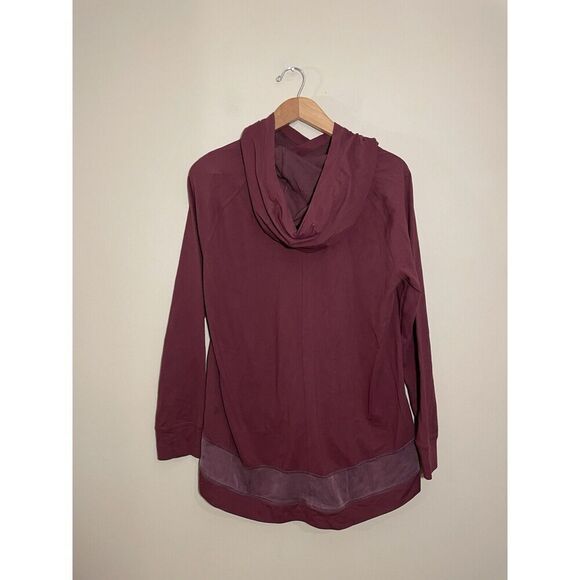 Lululemon Starting Place Hoodie Women’s Size‎ 8 Garnet Red Pullover W3ABWS - Picture 5 of 8